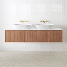 Clifton 1800mm Wall Hung Double Vanity